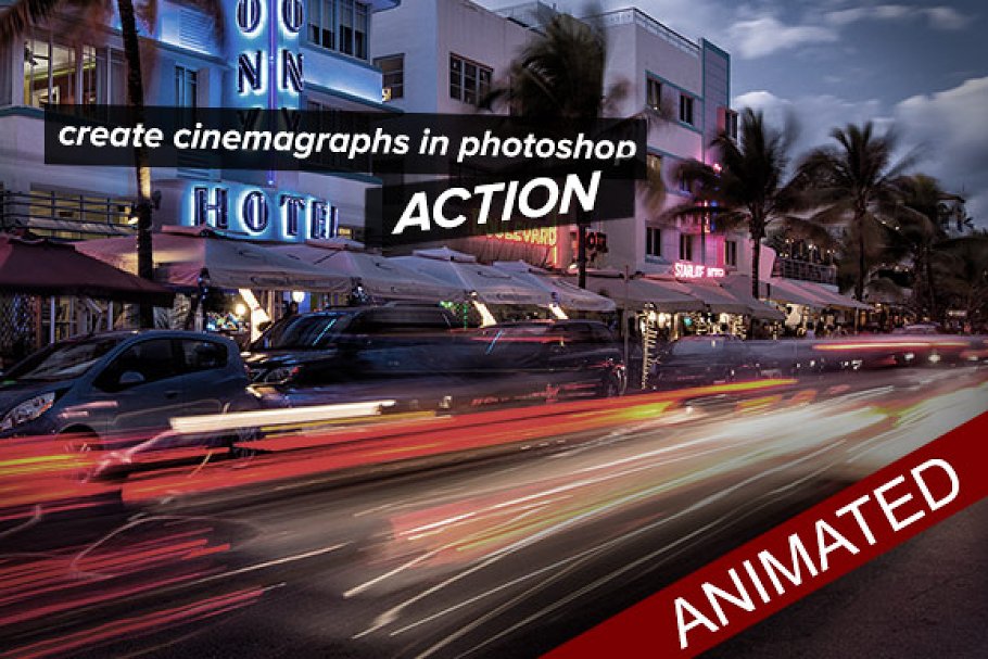 Download Cinemagraph Photoshop Action