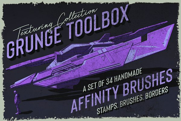 Download Affinity Grunge Toolbox Brushes