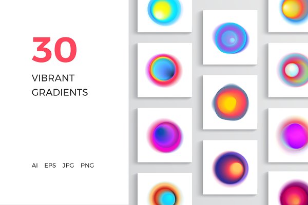 Download 30 Vibrant Gradients
