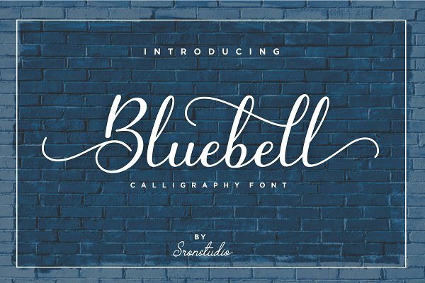 Download Bluebell - Calligraphy Font