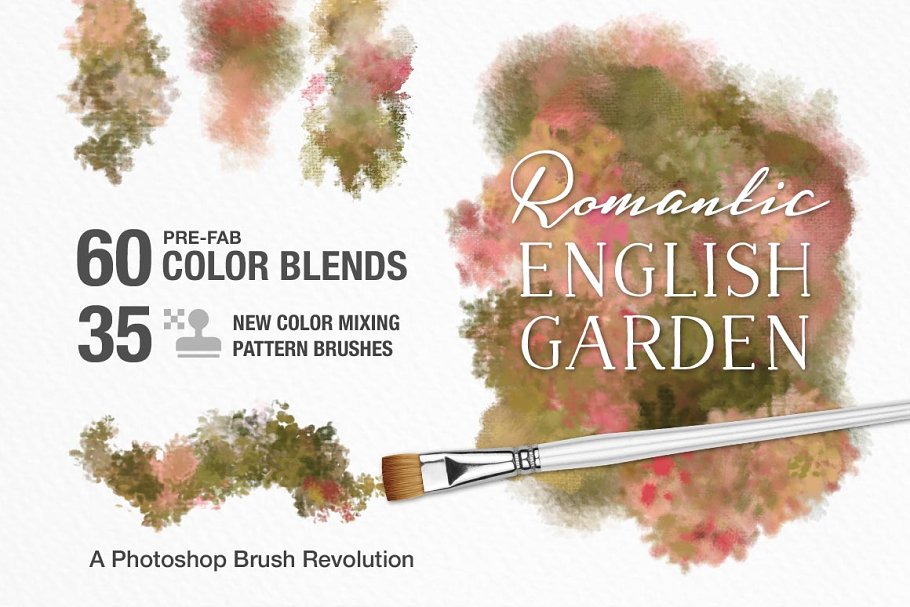 Download Romantic English Garden PS Brushes