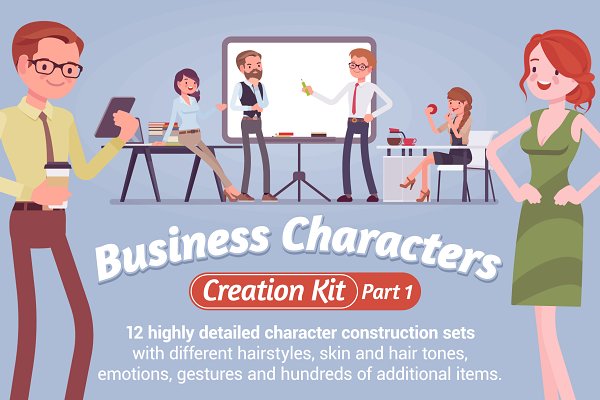 Download Business Characters Creation Kit