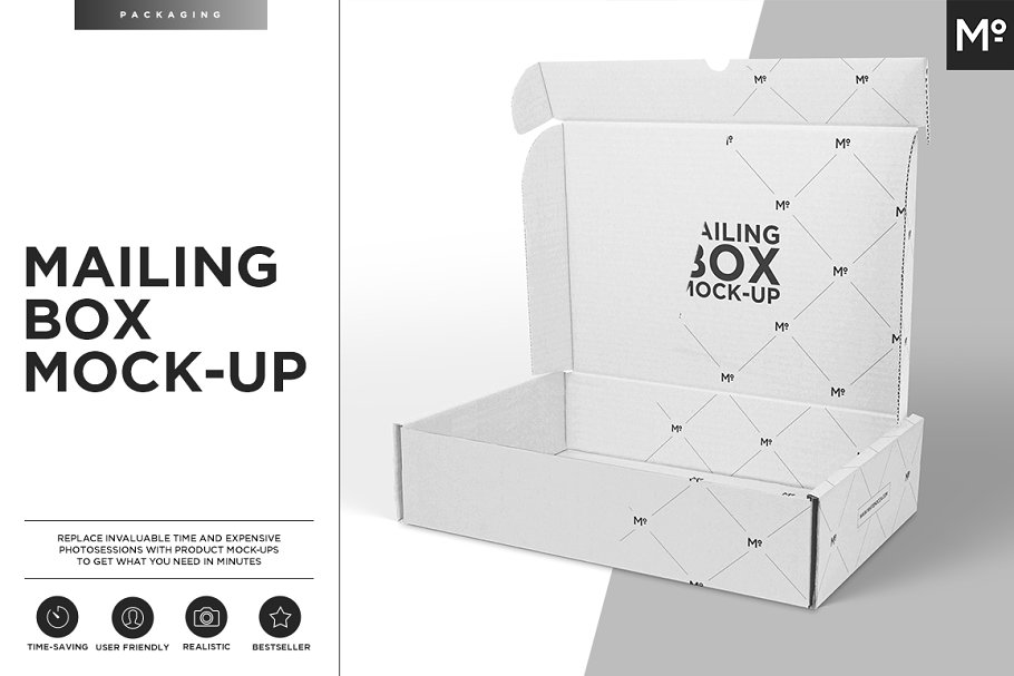Download Mailing Box Mock-up