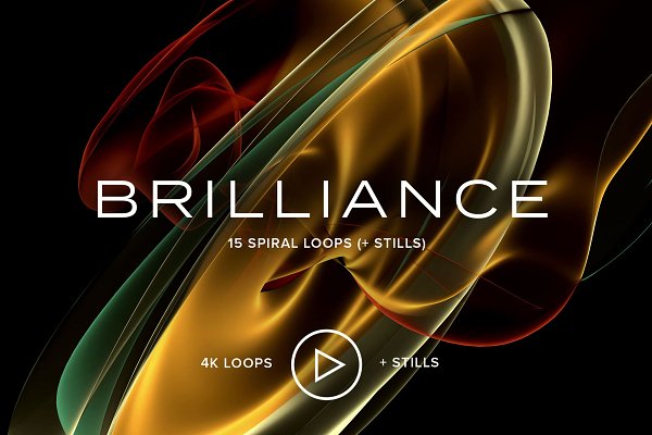 Download Brilliance: 15 Spiral Loops + Stills