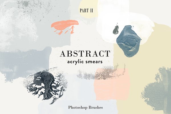 Download Abstract Acrylic Smears - PS Brushes
