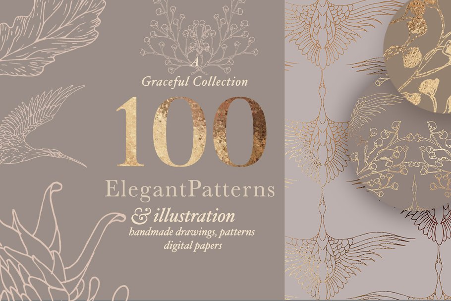 Download Elegant Patterns & Illustrations