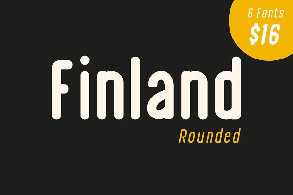 Download Finland Rounded - Font Family