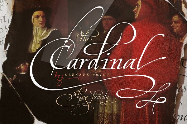 Download Cardinal - Italic script trio