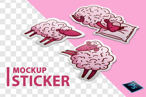 Download Stickers Mock-Up