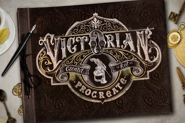 Download Victorian Lettering Creator Kit