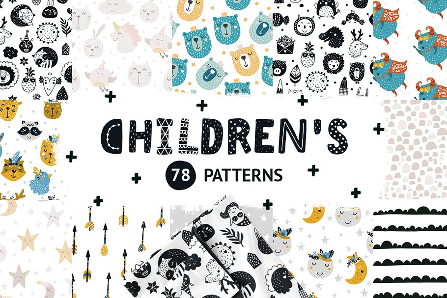 Download Children patterns Bundle