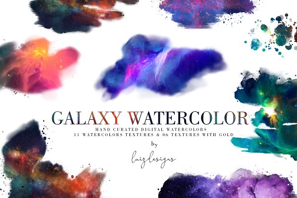 Download Galaxy Watercolors