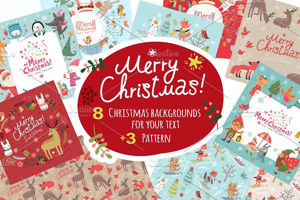 Download Christmas Backgrounds and patterns