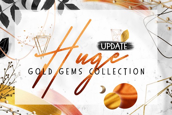 Download Gold Gems - trendy collection