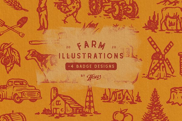 Download Farm Illustrations