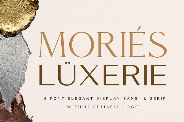 Download Mories Luxerie - Elegant Font Duo
