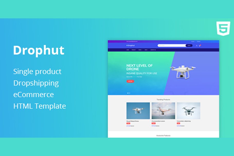 Download Drophut - Product Drop Template