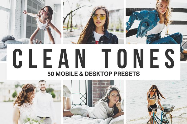 Download 50 Clean Tones Lightroom Presets