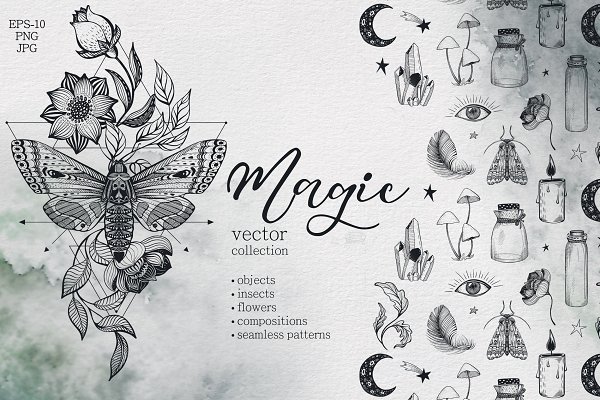 Download Magic vector collection