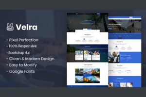 Download Velra - Travel Business Template