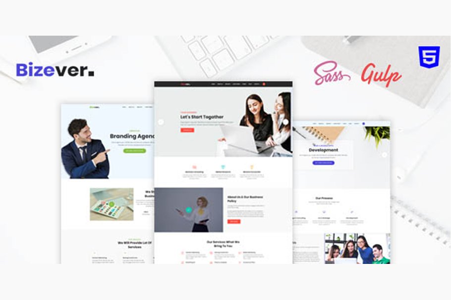 Download Bizever - Business Html Template