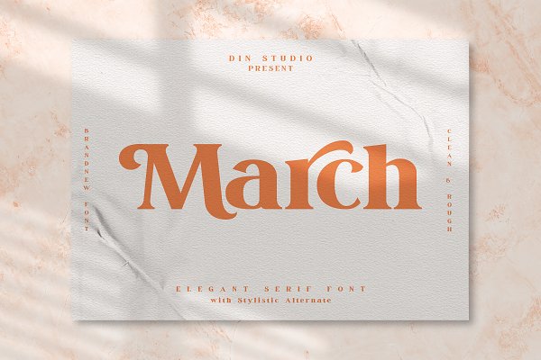 Download March - Elegant Serif Font
