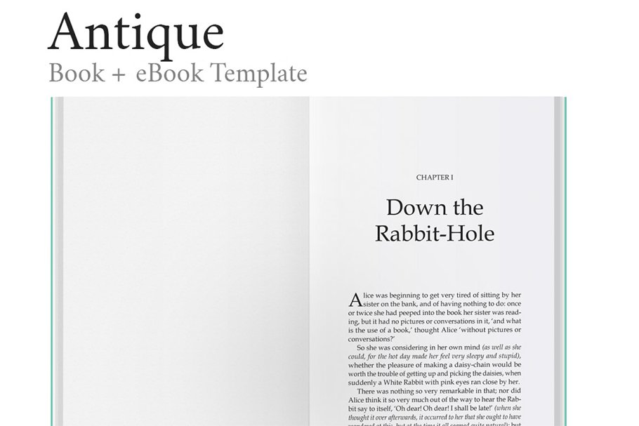 Download Antique - Ultimate Book Template