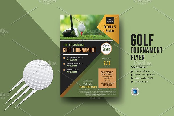 Download Golf Tournament Flyer V01