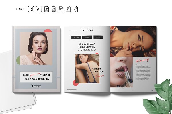 Download Vanity Brochures Template