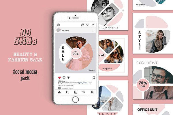 Download Fashion Sale Social Media Pack