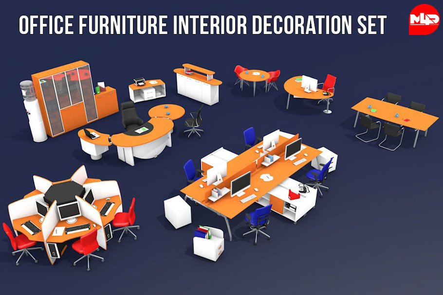 Download Office Furniture Interior Decoration