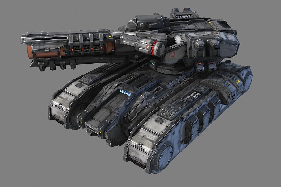 Download SciFi Heavy Tank - MK4