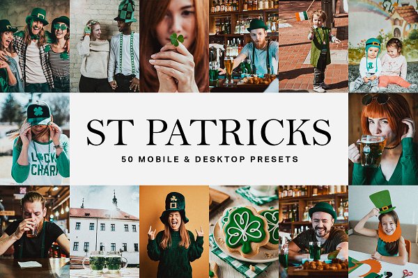 Download 50 St Patricks Day Lightroom Presets