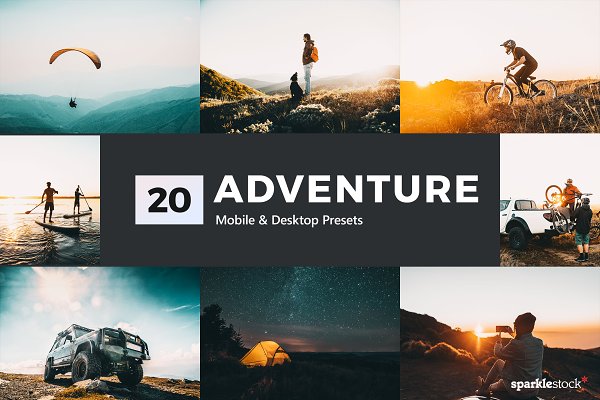 Download 20 Adventure Lightroom Presets LUTs