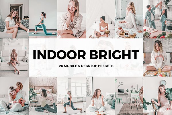 Download 20 Indoor Bright Lightroom Presets