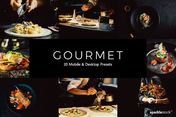 Download 20 Gourmet Lightroom Presets & LUTs