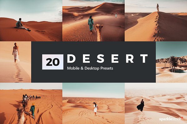Download 20 Desert Lightroom Presets and LUTs