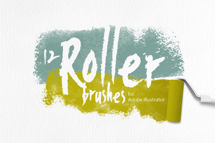 Download Roller Brushes for Illustrator