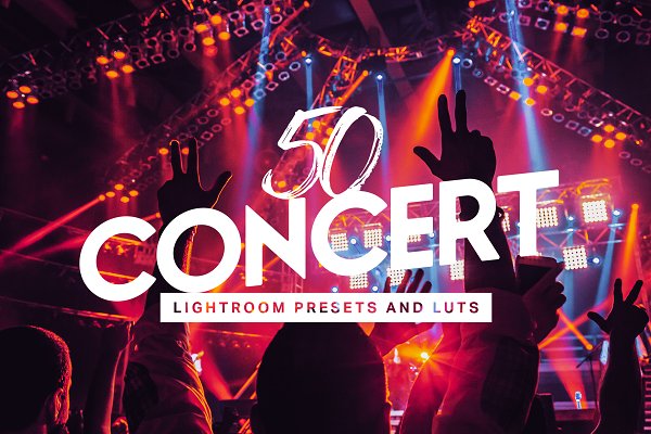 Download 50 Concert Lightroom Presets LUTs