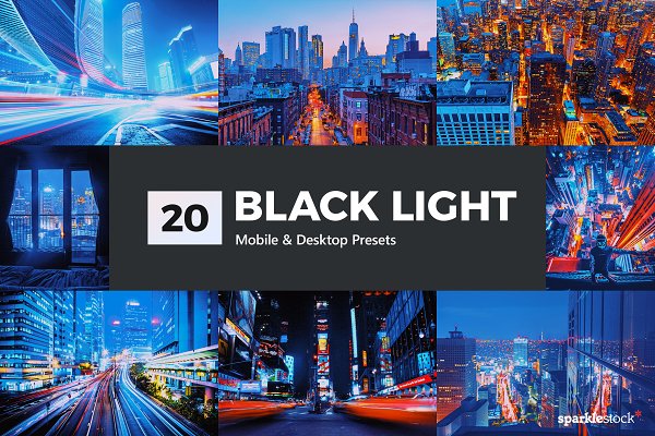 Download 20 Black Light LR Presets