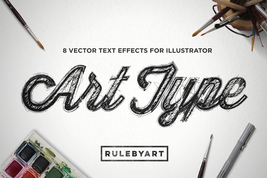 Download ArtType - Vector Type Effect