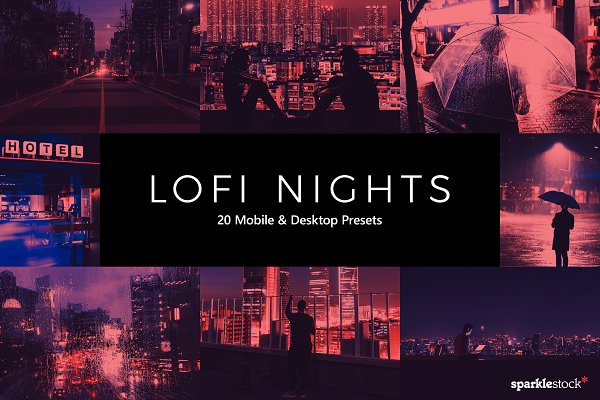 Download 20 LoFi Nights LR Presets
