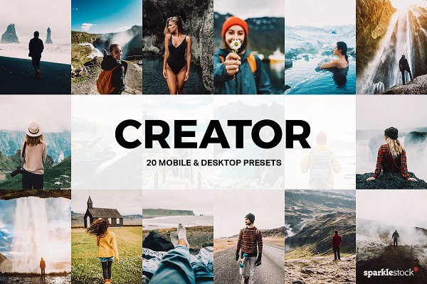 Download 20 Creator Lightroom Presets & LUTs