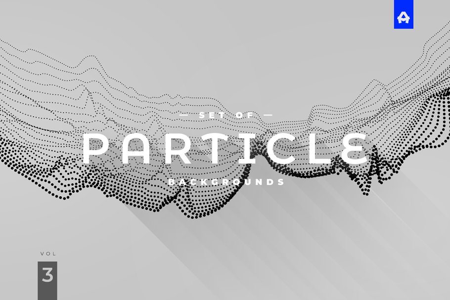 Download Particle Abstract Backgrounds vol 3