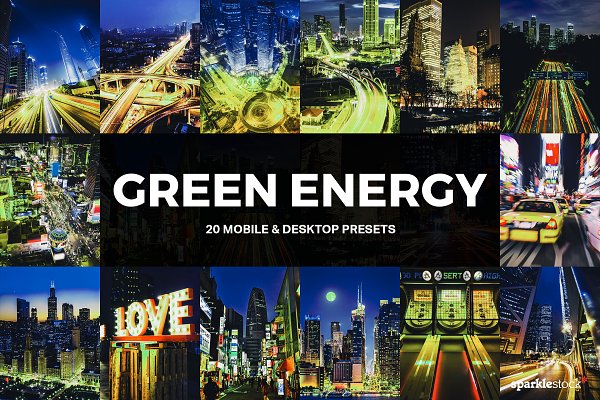 Download 20 Green Energy Lightroom Presets