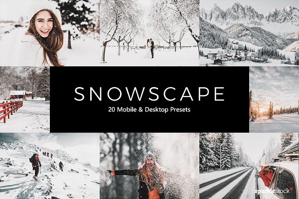 Download 20 Snowscape Lightroom Presets & LUT