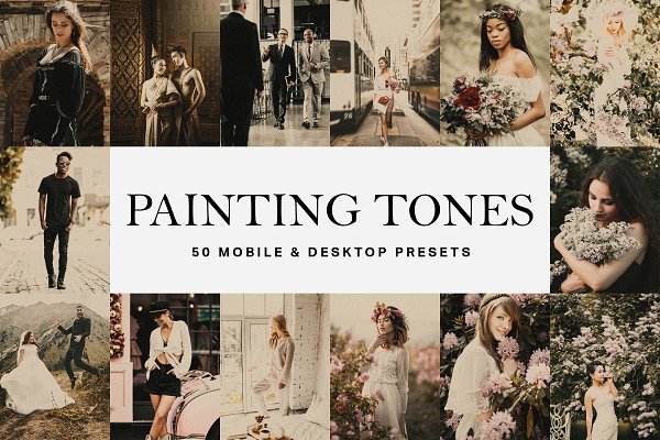 Download 50 Painting Tones Lightroom Presets