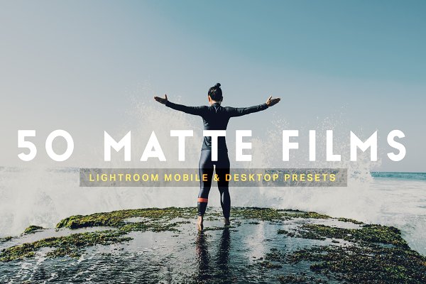 Download 50 Matte Film Lightroom Presets LUTs