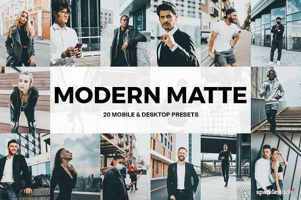 Download 20 Modern Matte Lightroom Presets