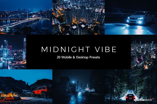Download 20 Midnight Vibe LR Presets
